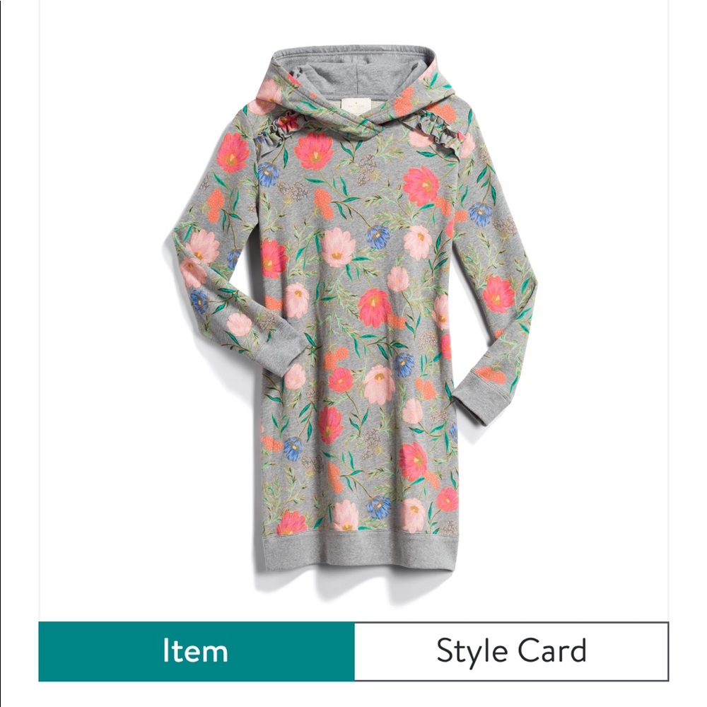 NWOT Kate Spade Active Blossom Sweatshirt Dress